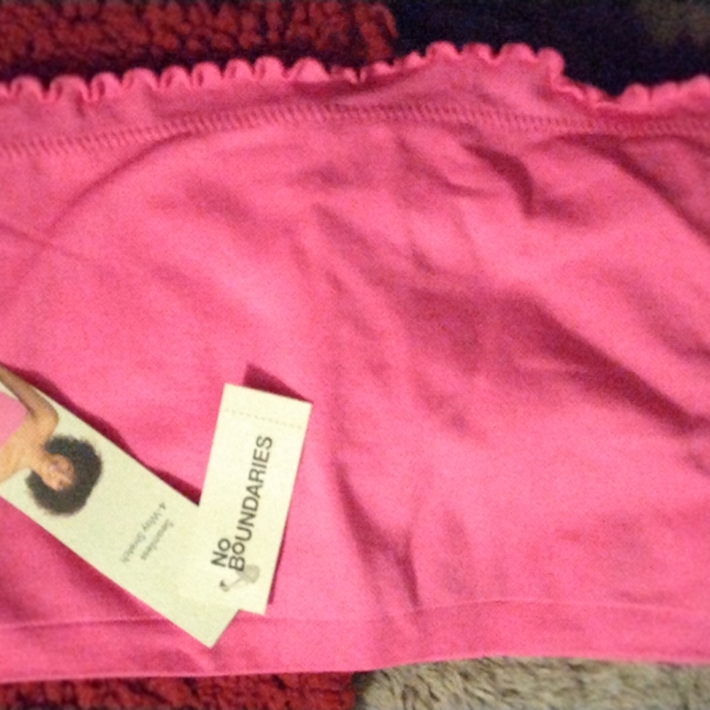 No Boundaries Hot Pink Bandeau - Med